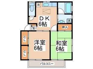 サニ－ハイツの物件間取画像